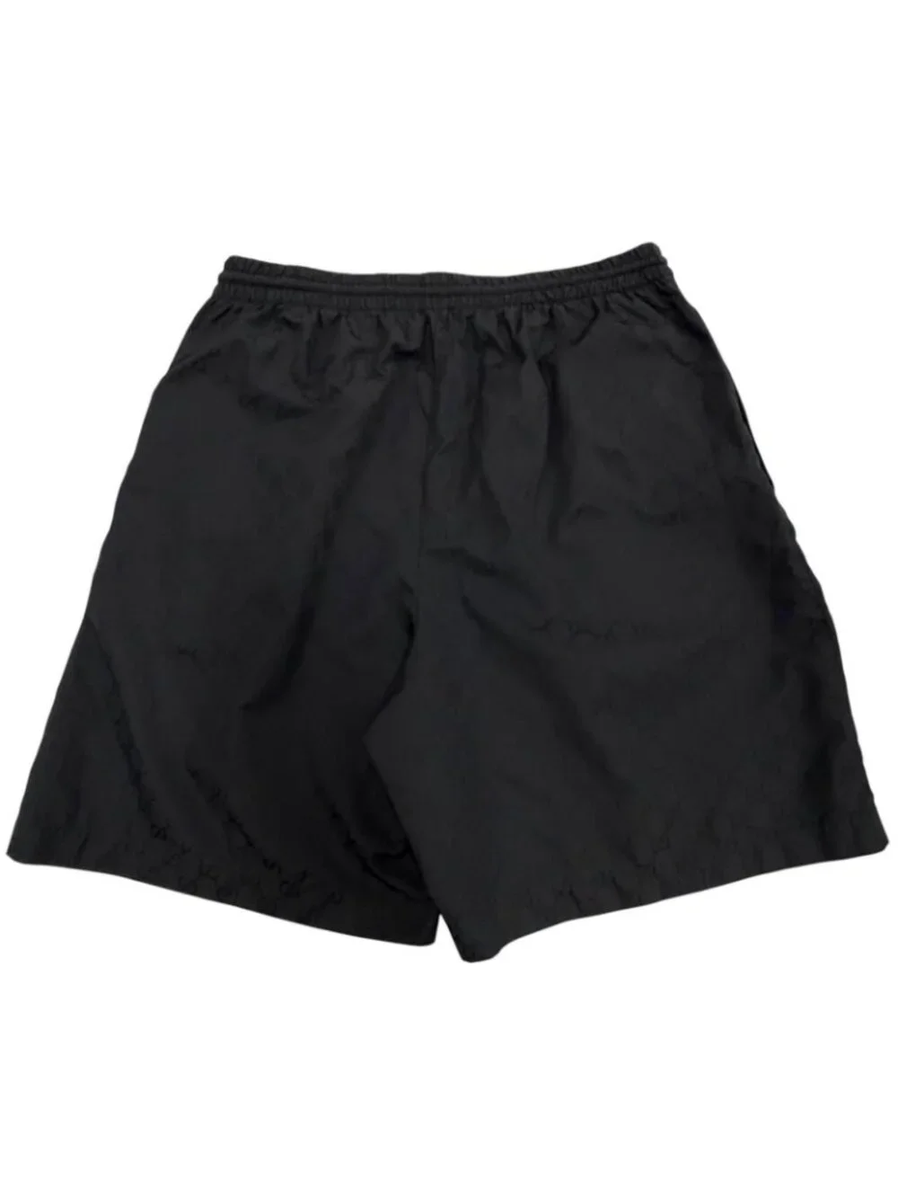 Gucci Silk Blend GG Cotton Faille Shorts Black 46